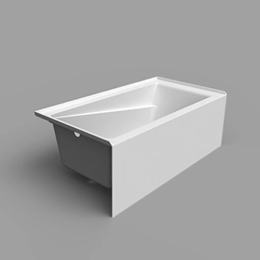 Acritec Dixton 6032 Alcove Acrylic Bathtub – 59⅞” x 32” x 20½”