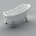 Victorian I Freestanding Bathtub – Product View Alt