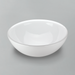 Acritec 36432 circular counter-top basin in white ceramic, full top view showing 15.75-inch diameter bowl