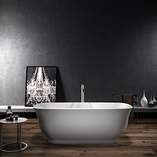 Hawthorne White Freestanding Bathtub – No Cover View