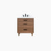 Austin Slim 30  American Black Walnut Bathroom Vanity - High-End Bathroom Vanity - Facility Supply Pro Canada