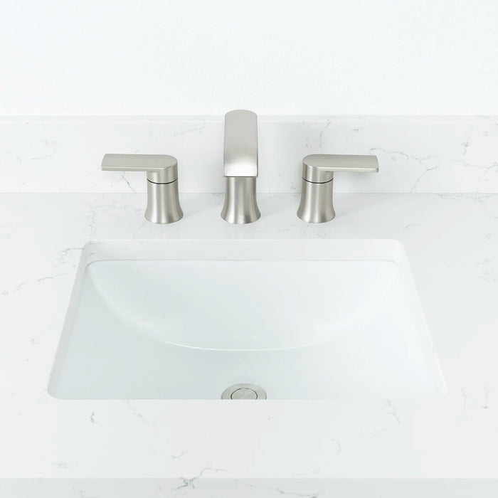 Arctic Trace Faucet in Brushed Nickel Finish – Close-Up Product Shot