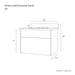 Ashbury Collection – Wall-Mounted Vanity Display with Dual Sink Options