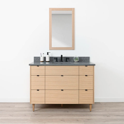 Ashbury 48 WhiteOak ConcreteGrey EdgePullsBlack FrontShot Closedcopy?v=1751326121 - Premium Bathroom Vanity for Canadian Homes and Businesses - Facility Supply Pro
