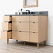 Ashbury 48 WhiteOak ConcreteGrey EdgePullsBlack RightAngle SlightlyOpenLeftDrawerscopy?v=1751326121 - Premium Bathroom Vanity for Canadian Homes and Businesses - Facility Supply Pro