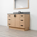 Ashbury48WhiteOak ConcreteGrey NewBlackHandle Right Closedcopy?v=1751326039 - Premium Bathroom Vanity for Canadian Homes and Businesses - Facility Supply Pro