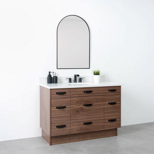 Asher 48  Teodor  Modern American Black Walnut Vanity Teodor Bathroom Vanity 58403951?v=1751326270 - Premium Bathroom Vanity for Canadian Homes and Businesses - Facility Supply Pro
