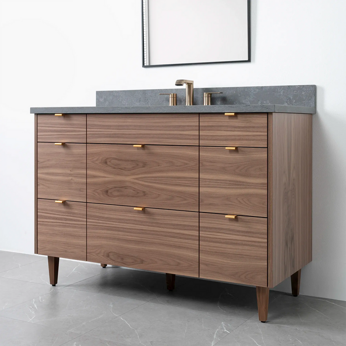 Asher 48  Teodor  Modern American Black Walnut Vanity Teodor Bathroom Vanity 58406125?v=1751326270 - Premium Bathroom Vanity for Canadian Homes and Businesses - Facility Supply Pro