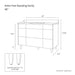 Asher 48  Teodor  Modern American Black Walnut Vanity Teodor Bathroom Vanity 58407140?v=1751326270 - Premium Bathroom Vanity for Canadian Homes and Businesses - Facility Supply Pro
