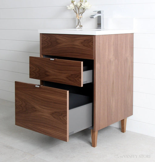 Austin-24 Teodor Vanity - Overhead Front Corner Perspective