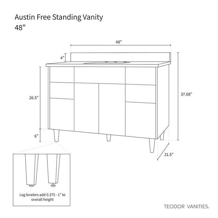 Austin 48  Teodor  Modern American Black Walnut Vanity Teodor 58320233?v=1751326343 - Premium Bathroom Vanity for Canadian Homes and Businesses - Facility Supply Pro