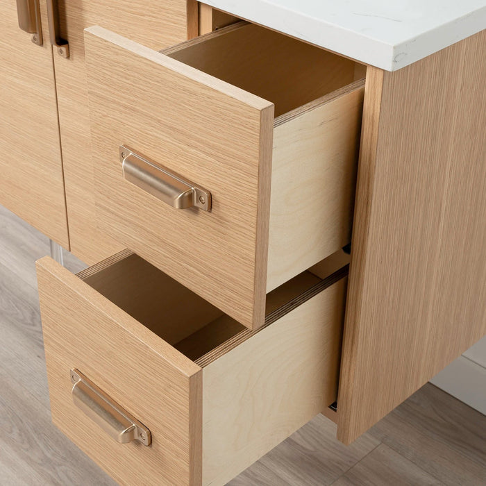Austin48 WhiteOakWM Drawer 1copy?v=1751326179 - Premium Bathroom Vanity for Canadian Homes and Businesses - Facility Supply Pro