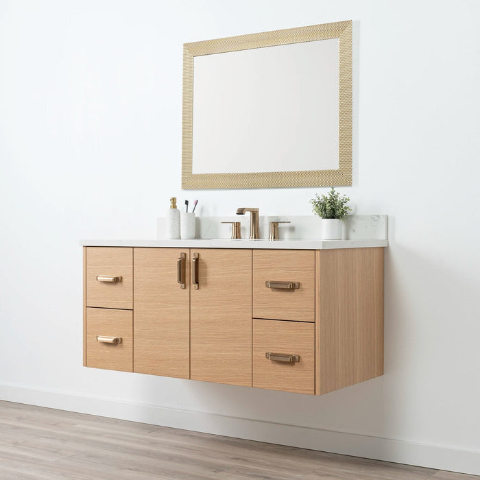 Austin48 WhiteOakWM Right 1copy?v=1751326179 - Premium Bathroom Vanity for Canadian Homes and Businesses - Facility Supply Pro