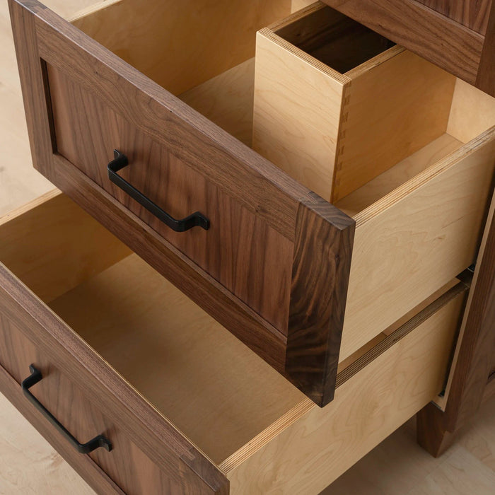 Bridgeport Vanity Diagram – Model BR0537 Showing Drawer Configuration