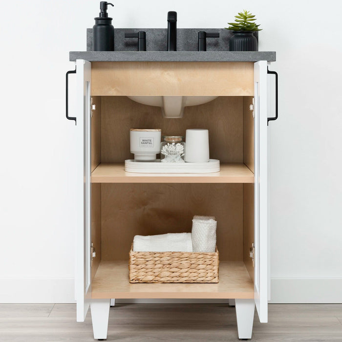 Bridgeport Bathroom Vanity Technical Illustration – Model BR080B