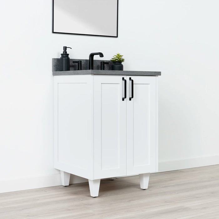 Bridgeport Vanity Technical Blueprint – Model BR3BAE Highlighting Dimensions