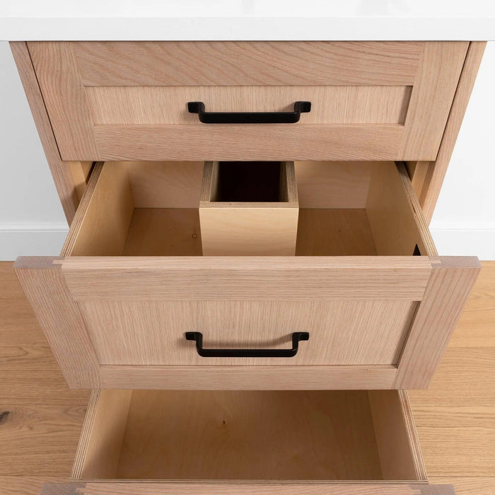 Bridgeport Vanity – Drawer Edge & Glides (BR58AD)