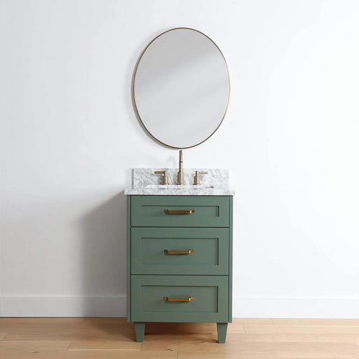 Bridgeport Vanity Technical Drawing – Model BR8440 with Top and Side Dimensions
