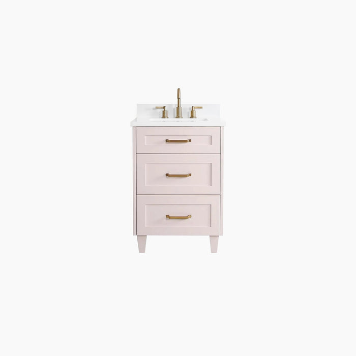Bridgeport Vanity Technical Drawing – Model BR90AD with Height and Depth Lines