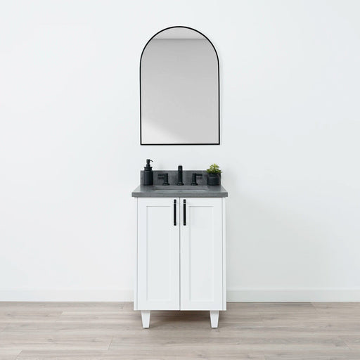 Bridgeport Vanity Technical Drawing – Model BRA7A0 with Drawer Configuration