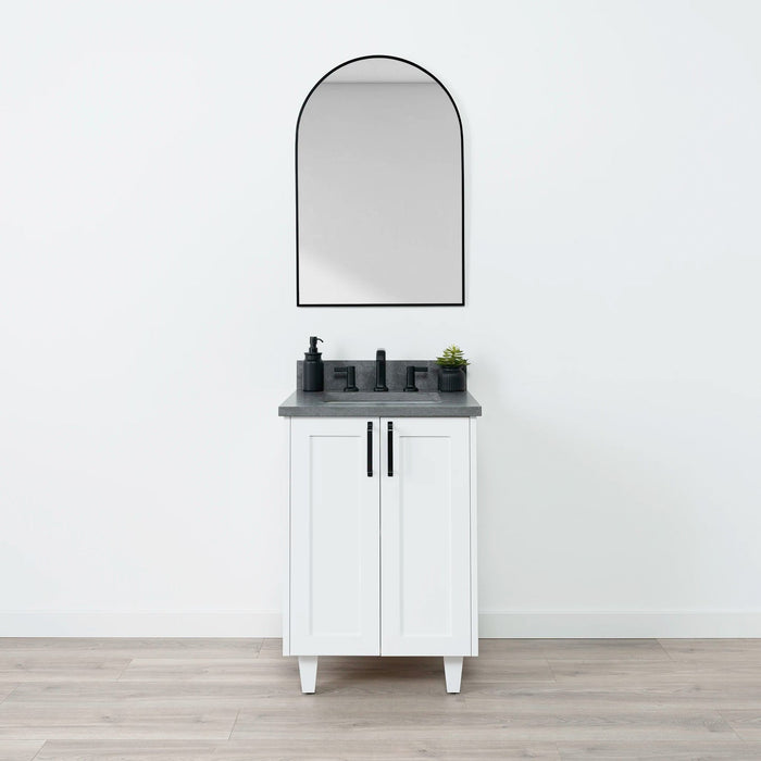 Bridgeport Vanity Technical Drawing – Model BRA7A0 with Drawer Configuration