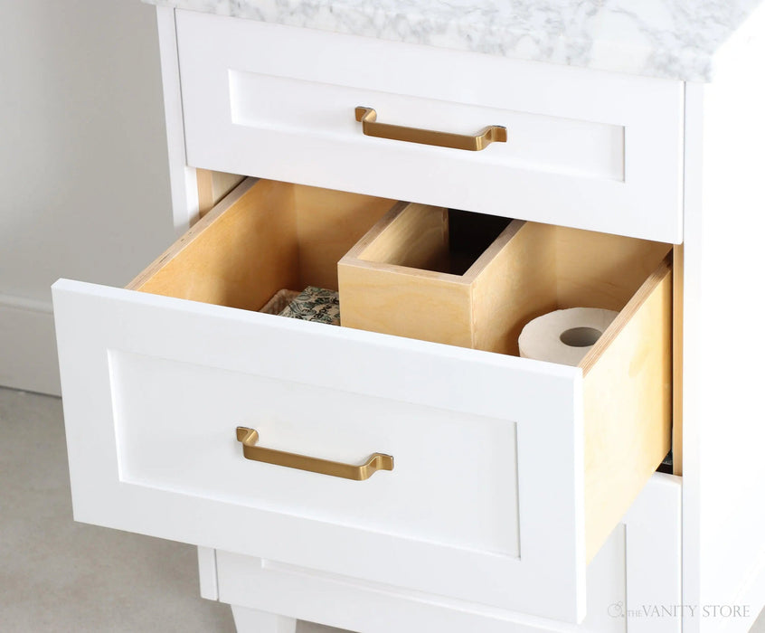 Bridgeport Vanity Engineering Detail – Model BRB4B3 Drawer and Frame View