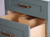 Bridgeport Vanity Technical Line Drawing – Model BRD08B with Countertop Detail