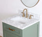 Bridgeport Vanity Technical Drawing – Model BRDD55 with Drawer and Sink Layout