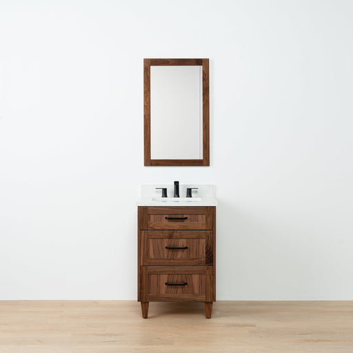 Bridgeport 24" Vanity Technical Line Drawing – Model BRF01D