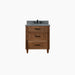 Bridgeport 30  American Black Walnut Bathroom Vanity - High-End Bathroom Vanity - Facility Supply Pro Canada
