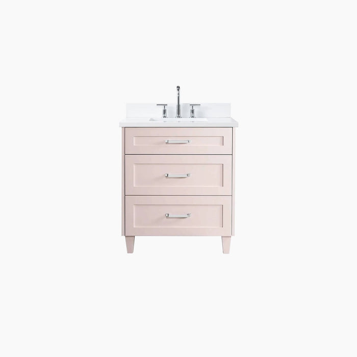 Bridgeport 30  Champagne Pink Bathroom Vanity 3491E936 2F57 4C5D A978 7F5322A6D926 - High-End Bathroom Vanity - Facility Supply Pro Canada