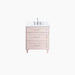 Bridgeport 30  Champagne Pink Bathroom Vanity 3491E936 2F57 4C5D A978 7F5322A6D926 - High-End Bathroom Vanity - Facility Supply Pro Canada