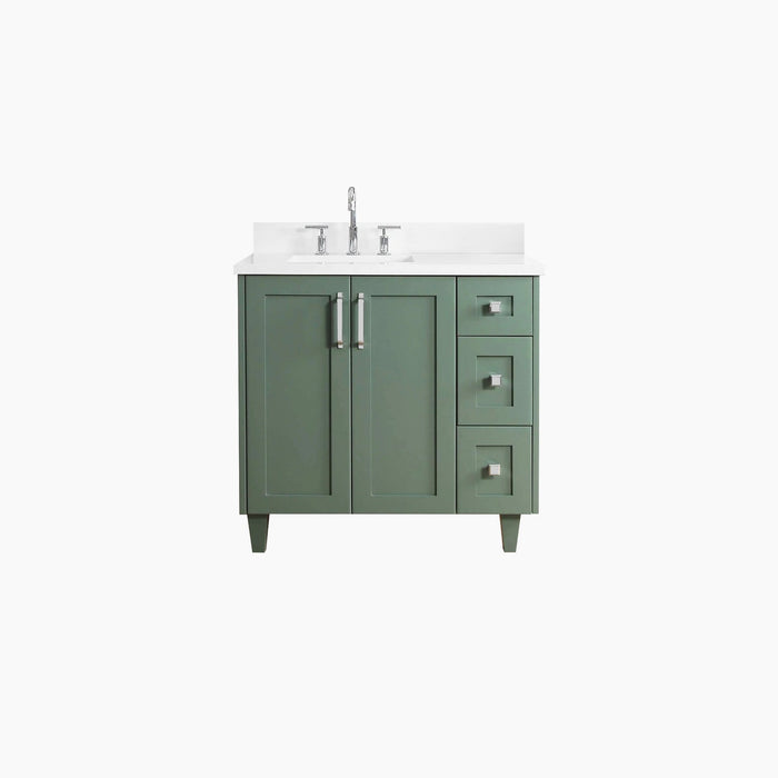 BRIDGEPORT 36  SAGE GREEN BATHROOM VANITY  LEFT SINK?v=1750797753 - Premium Bathroom Vanity for Canadian Homes and Businesses - Facility Supply Pro