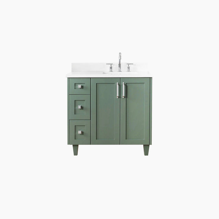 BRIDGEPORT 36  SAGE GREEN BATHROOM VANITY  RIGHT SINK?v=1750797805 - Premium Bathroom Vanity for Canadian Homes and Businesses - Facility Supply Pro