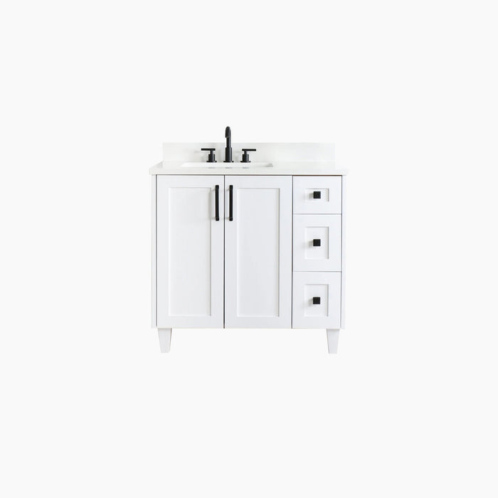 BRIDGEPORT 36  SATIN WHITE BATHROOM VANITY  LEFT SINK?v=1750797878 - Premium Bathroom Vanity for Canadian Homes and Businesses - Facility Supply Pro