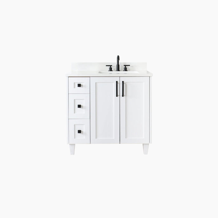 BRIDGEPORT 36  SATIN WHITE BATHROOM VANITY  RIGHT SINK?v=1750797967 - Premium Bathroom Vanity for Canadian Homes and Businesses - Facility Supply Pro