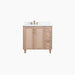 BRIDGEPORT 36  WHITE OAK BATHROOM VANITY  LEFT SINK?v=1750798143 - Premium Bathroom Vanity for Canadian Homes and Businesses - Facility Supply Pro