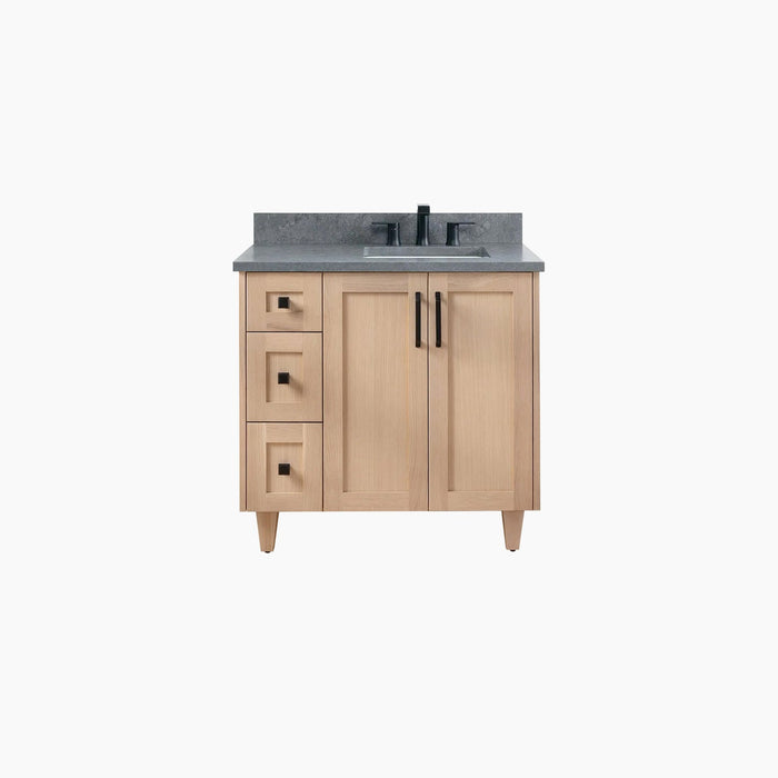 BRIDGEPORT 36  WHITE OAK BATHROOM VANITY  RIGHT SINK?v=1750798226 - Premium Bathroom Vanity for Canadian Homes and Businesses - Facility Supply Pro