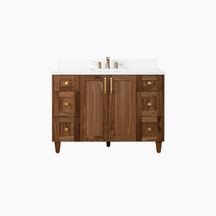 BRIDGEPORT 48  AMERICAN BLACK WALNUT BATHROOM VANITY?v=1751326818 - Premium Bathroom Vanity for Canadian Homes and Businesses - Facility Supply Pro