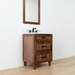 Bridgeport Vanity Dimensions – Technical Drawing Front and Side Views