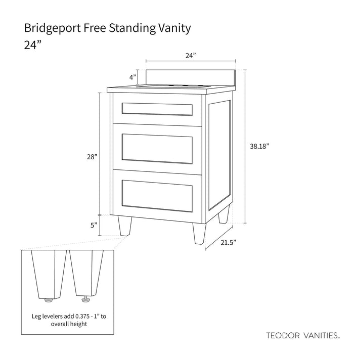 Bridgeport Vanity Side Elevation – Technical Drawing JPG (BRIDGE_4 with unique ID)