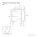 Bridgeport Vanity Side Elevation – Technical Drawing JPG (BRIDGE_4 with unique ID)