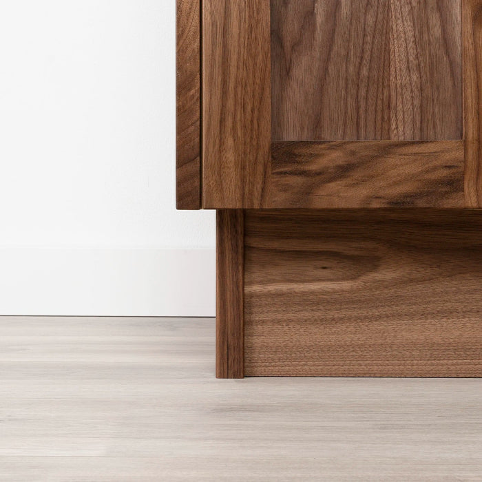 Black Walnut Toe Kick – Front Angle View
