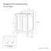 Bridgeport 24" Vanity with Doors – Styled Product Image