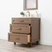 Bridgeport 30 Almond Coast Arctic Trace Gold Handles Right Opencopy - High-End Bathroom Vanity - Facility Supply Pro Canada