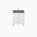 Bridgeport 30 Satin White 1 - High-End Bathroom Vanity - Facility Supply Pro Canada
