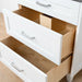 Bridgeport 30 Satin White Drawer 1Copy - High-End Bathroom Vanity - Facility Supply Pro Canada