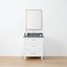 Bridgeport 30 Satin White Front 1Copy - High-End Bathroom Vanity - Facility Supply Pro Canada