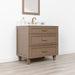 Bridgeport 36 AlmondCoast ArticWhite OldHandlesGold LeftAngle Closedcopy?v=1750797258 - Premium Bathroom Vanity for Canadian Homes and Businesses