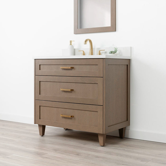 Bridgeport 36 AlmondCoast ArticWhite OldHandlesGold RightAngle Closedcopy?v=1750797258 - Premium Bathroom Vanity for Canadian Homes and Businesses